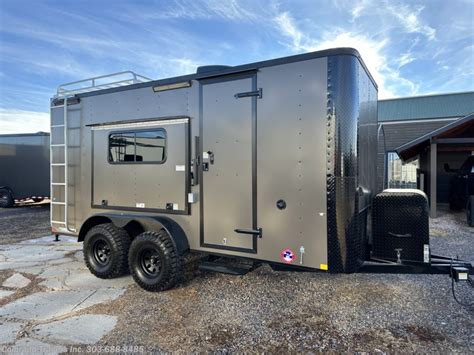 New 2024 7x16 Orb Colorado Off Road Bathroom Trailer Cargo Trailer