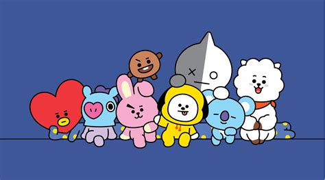 Bts Jimin And Jins Dark Version Of Bt21 Would Be Banned
