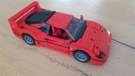 Lego Moc 10248 Ferrari F40 Mod By Nkubate Rebrickable Build With Lego