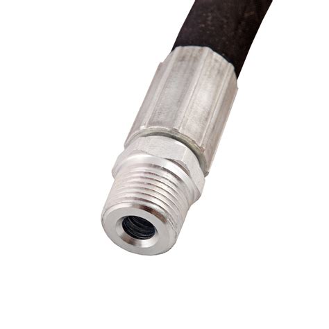 Hydraulic Hose Assembly 48 X 38 Npt Male Straight Fittings