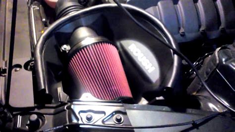 Mustang EcoBoost ROUSH Cai And TurboSmart Dual Shortie BOV Insane Sound