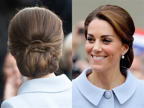 Kate Middletons Hairnet Keeps Her Updo In Place All Day Self