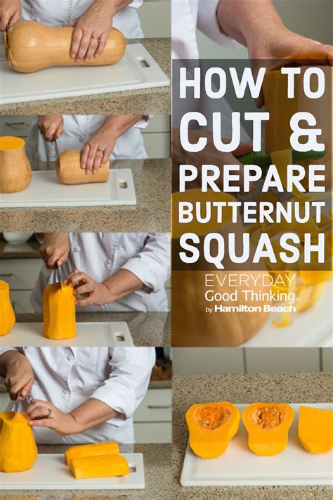 How To Cut And Prepare Butternut Squash
