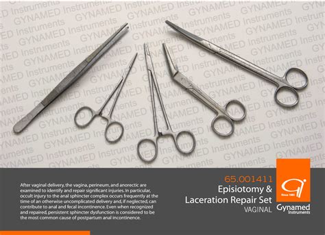 Gynamed GYNAMED Episiotomy And Laceration Repair Set