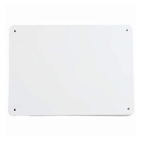Brady Blank Sign Panels For Sign And Label Makers Plastic Color White