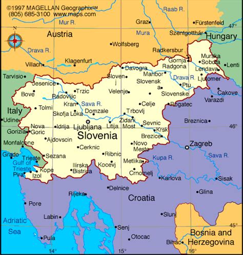 Slovenia Atlas Maps And Online Resources Map Of