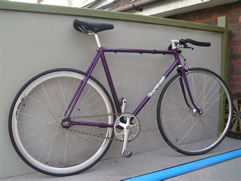 Purple Fixie On Velospace The Place For Bikes