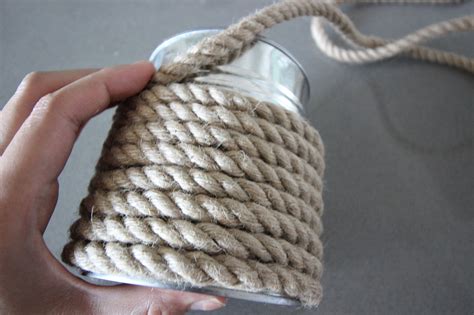 How To Make Diy Rope Wrapped Vases With Nautical Flair