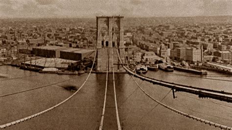Construction Of The Brooklyn Bridge Brooklyn Bridge Thirteen New