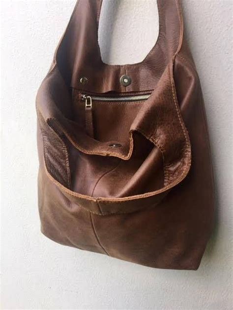 On Sale Brown Leather Hobo Bag For Women Soft Chocolate Brown