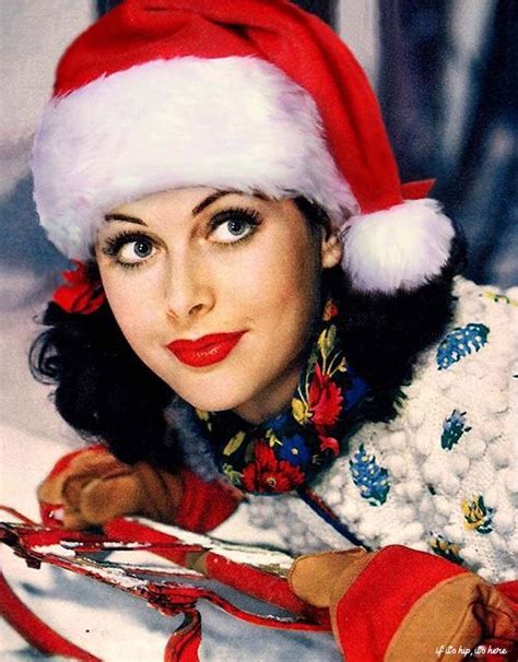40 Vintage Color Christmas Celebrity Photos On If Its Hip Its Here