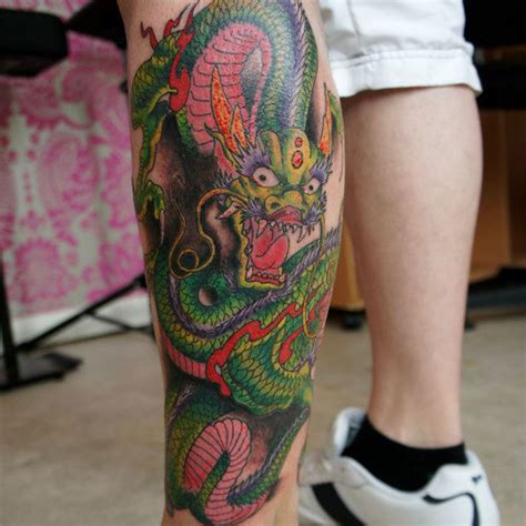 Details More Than 63 Wrap Around Dragon Leg Tattoo Latest Ineteachers