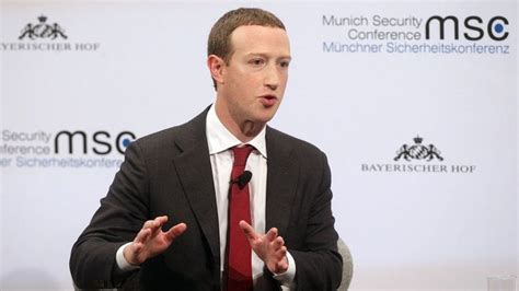 Mark Zuckerberg Facebook Boss Urges Tighter Regulation Bbc News