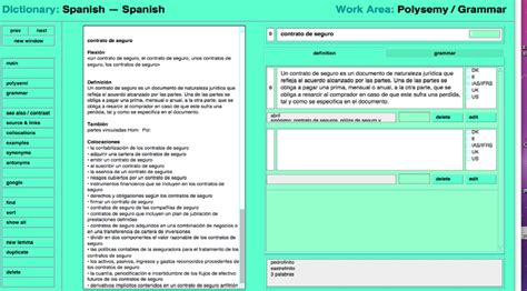 Screenshot Of The Spanish Accounting Database Editors Layout