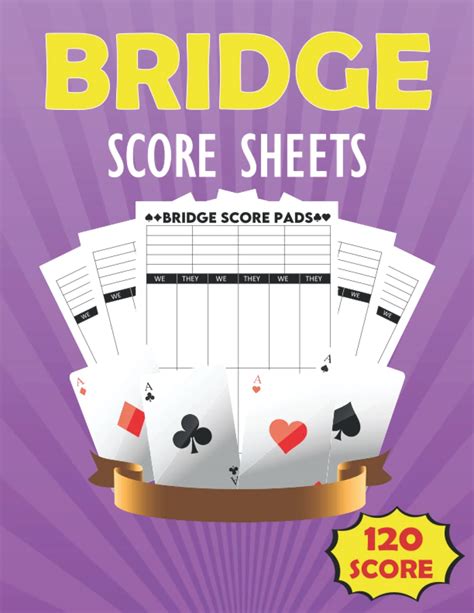 Buy Bridge Score Sheets Bridge Score Book Bridge Score Keeper Bridge