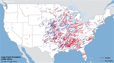 2018 Tornado Map