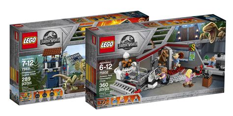 Lego Jurassic World Deux Nouveaux Sets Dévoilés Brickonaute
