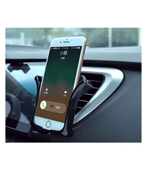 Kolorfish Car Mobile Holder Double Clamp For Air Vent Black Buy
