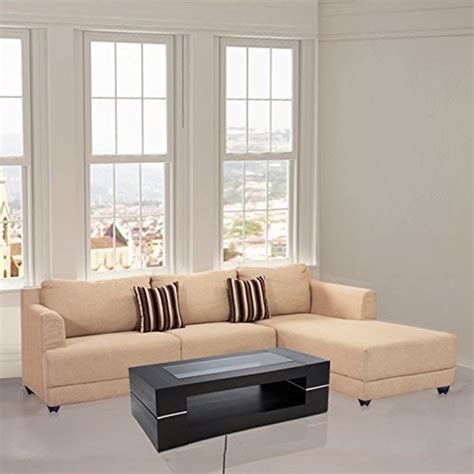 L shaped sectional sofa set with flat wooden bas. Wood Designer L Shape Sofa Set, Rs 5000 /unit Keshaw ...
