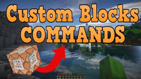 How To Make Custom Blocks In Minecraft Bedrock Edition Command Block