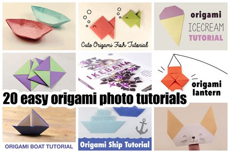 20 Easy Origami Photo Tutorials At Paper Kawaii
