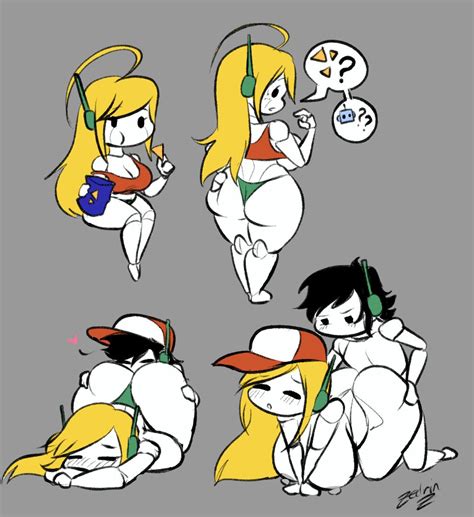 Rule 34 Ass Breasts Cave Story Curly Brace Nude Quote Cave Story