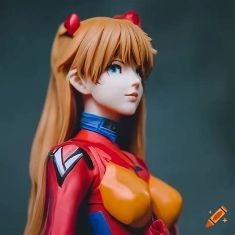 Ultra Realistic 3d Printed Figure Of Asuka Langley