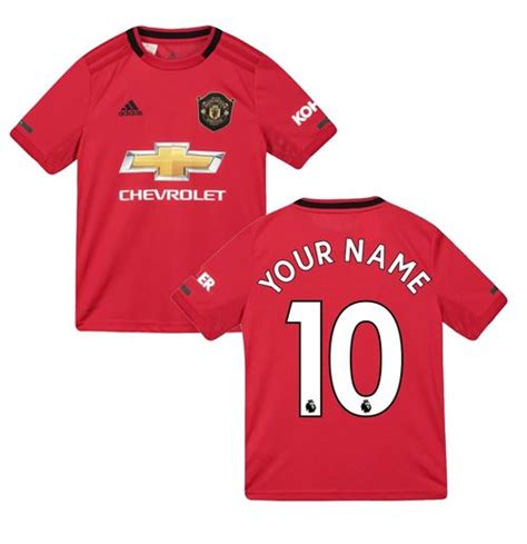 Man utd, man city watching toronto fc whizkid j. Buy 2019-2020 Man Utd Adidas Home Football Shirt (Kids ...