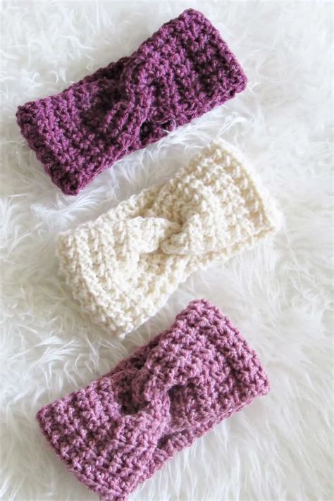 Crochet Winter Headband Eva Headband Crochet Dreamz