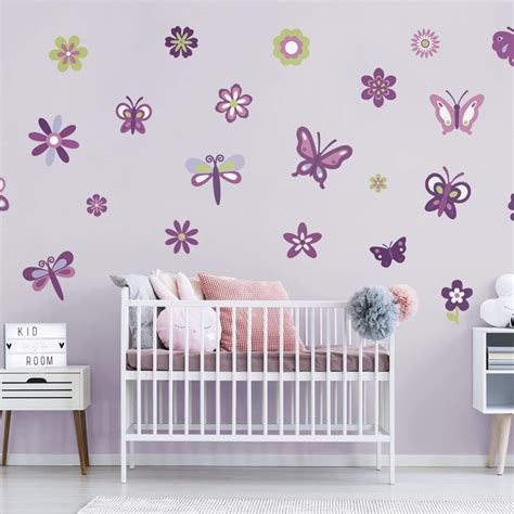 Butterfly And Garden Collection Removable Decals Fathead Official Site