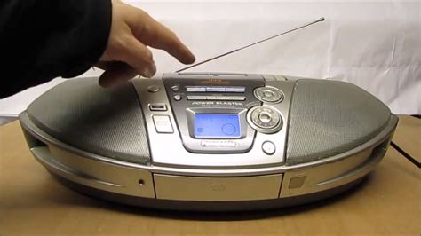 Frontière Maladie Infectieuse Joue Panasonic Radio Cassette Cd Refrain