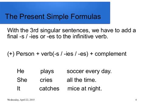 Simple present tense simple present for daily activity id: Present Simple or Continuous