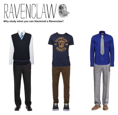 Ravenclaw Male By Aine Angel Liked On Polyvore Featuring Topman