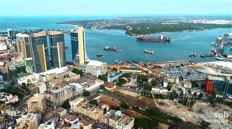 africa city views dar es salaam in tanzania 4k boomers daily