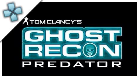 Tom Clancys Ghost Recon Predator Psp Gameplay Ppsspp 1080p Youtube