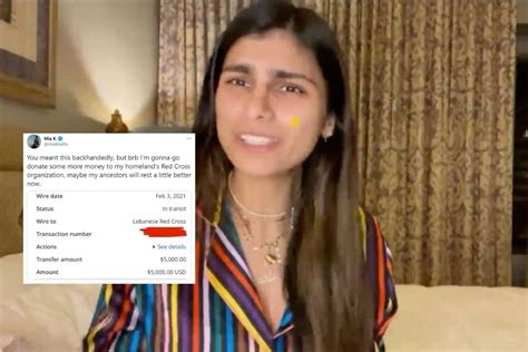 Mia Khalifa Had A Savage Response To Haters Donates 5000 To Lebanon