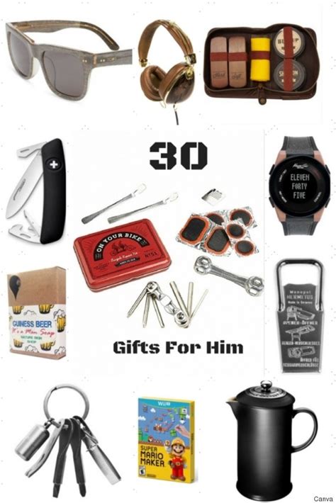 Our collection of unique gifts for men has that special something that says thank you, congratulations, or i love you to dads, grads, brothers, friends, and all the other important guys in your life. 30 Holiday Gift Ideas For Him | HuffPost Canada
