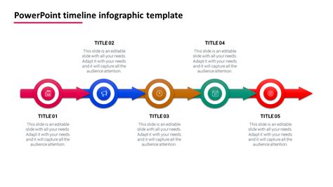 5 Stages Powerpoint Timeline Infographic Template