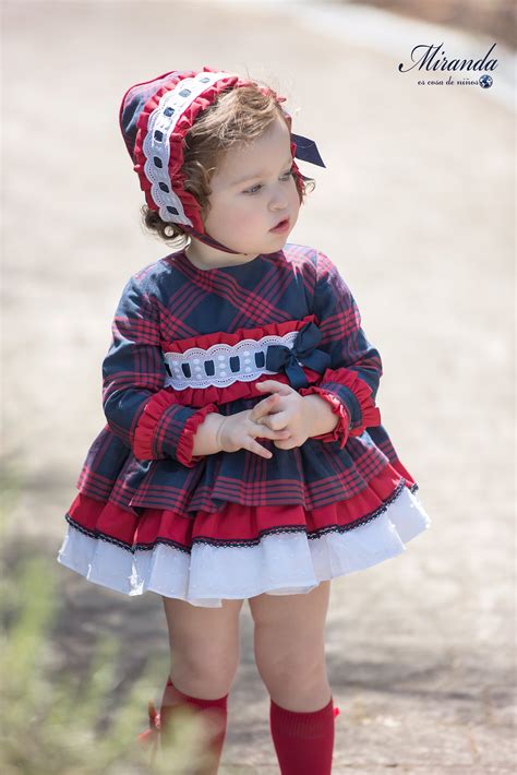 Miranda Textil Vestido Para Bebé Niña 143v ⋆ Guguies ⋆ Vestidos