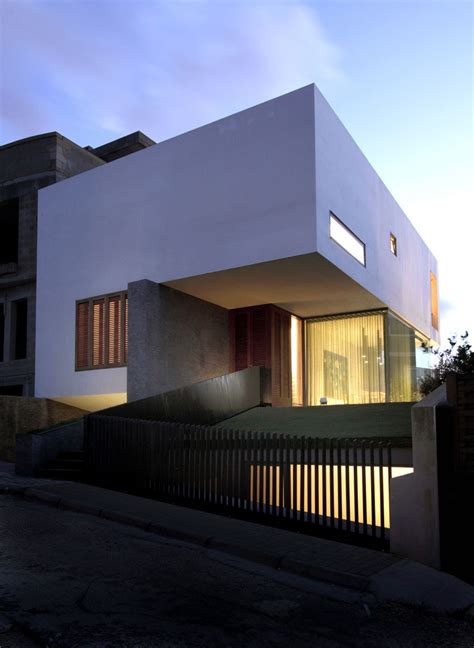 Minimalist Modern Home Designs The Modern White Minimalist Exterior Of