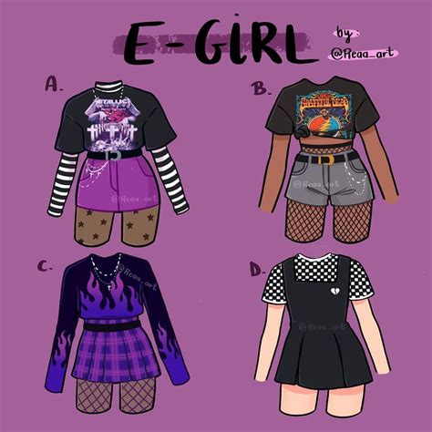 •𝑹𝒆𝒂𝒂 𝒂𝒓𝒕•🌙 On Instagram “more Of My Outfits Series💜 Which Is Your