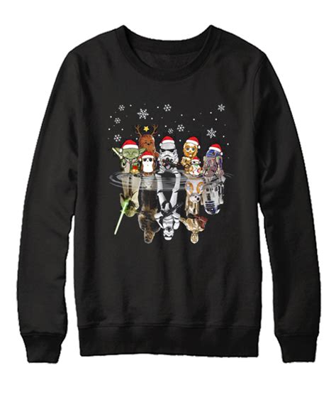 Star Wars Christmas Graphic Sweatshirt This Sweatshirt Is Made To
