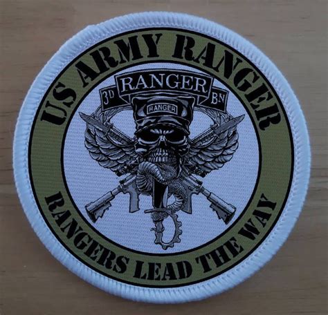 United States Army Ranger Patch Badge Etsy