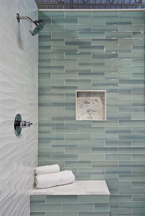 Bathroom Shower Wall Tile New Haven Glass Subway Tile