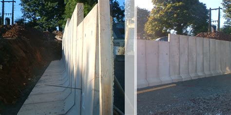 Design and detailing of retaining walls. L-Walls, Moveable, Concrete Retaining L Walls