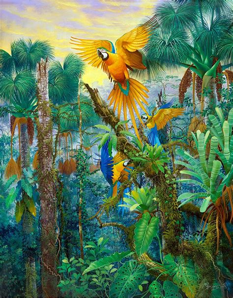Rainforests Visionary Art Canvas Art Prints Art