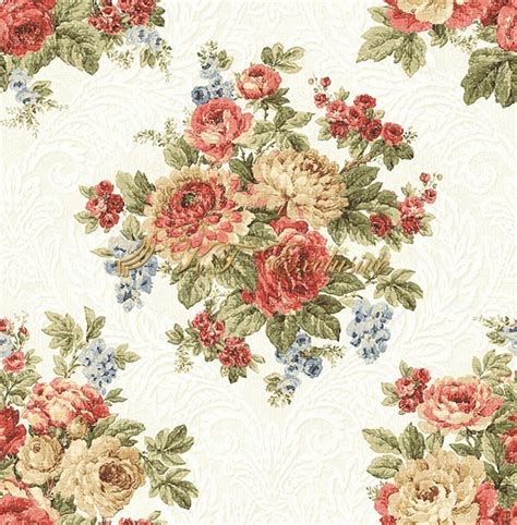 Victorian Flower Wallpaper