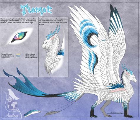Tiamat Reference V1 By Araless On Deviantart Fantasy Creatures Art