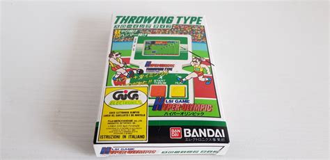 Hyper Olympic Bandai Throwing Type Lcd Handheld Game 1983 Catawiki