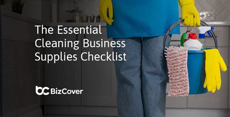 Essential Cleaning Business Supplies To Get Started Bizcover